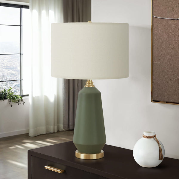 Lighting, Table Lamp, Green Ceramic, Contemporary - Green - Best Buy Furniture