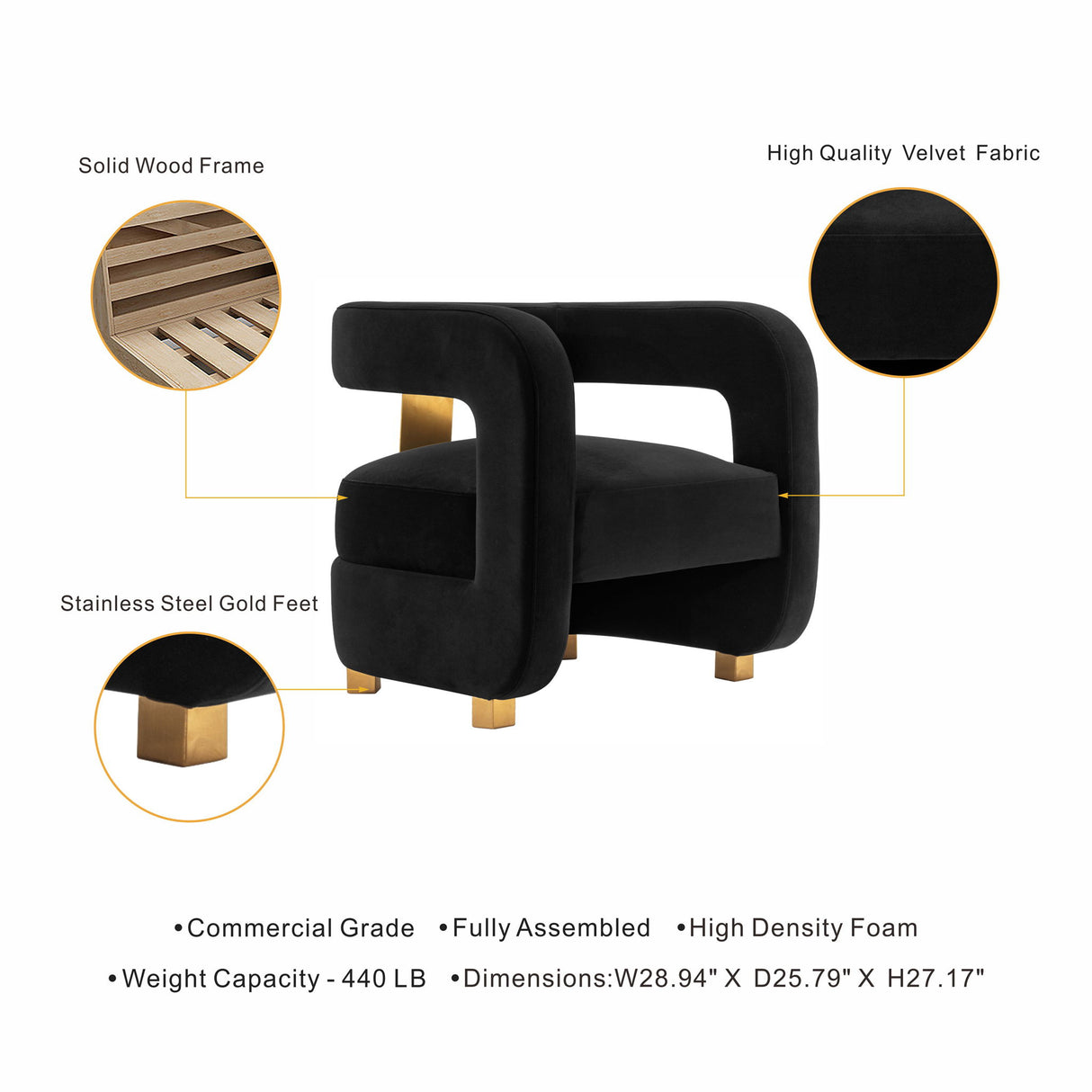 Amirah - Lounge Chair
