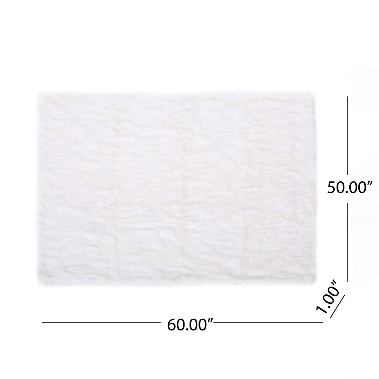 NH-Inmax Faux Fur Throw Blanket