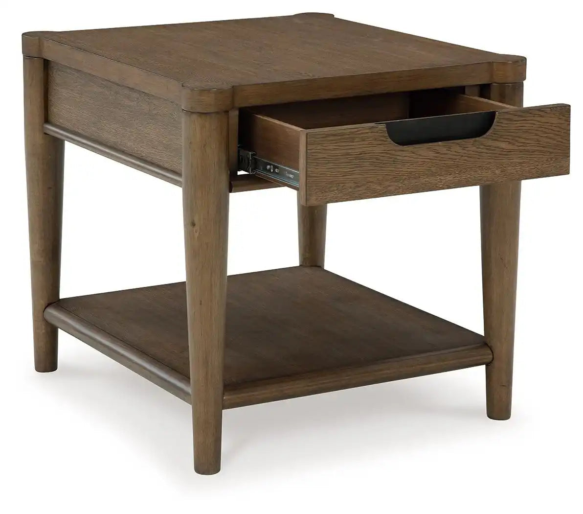 Roanhowe - Rectangular End Table - Brown - Best Buy Furniture