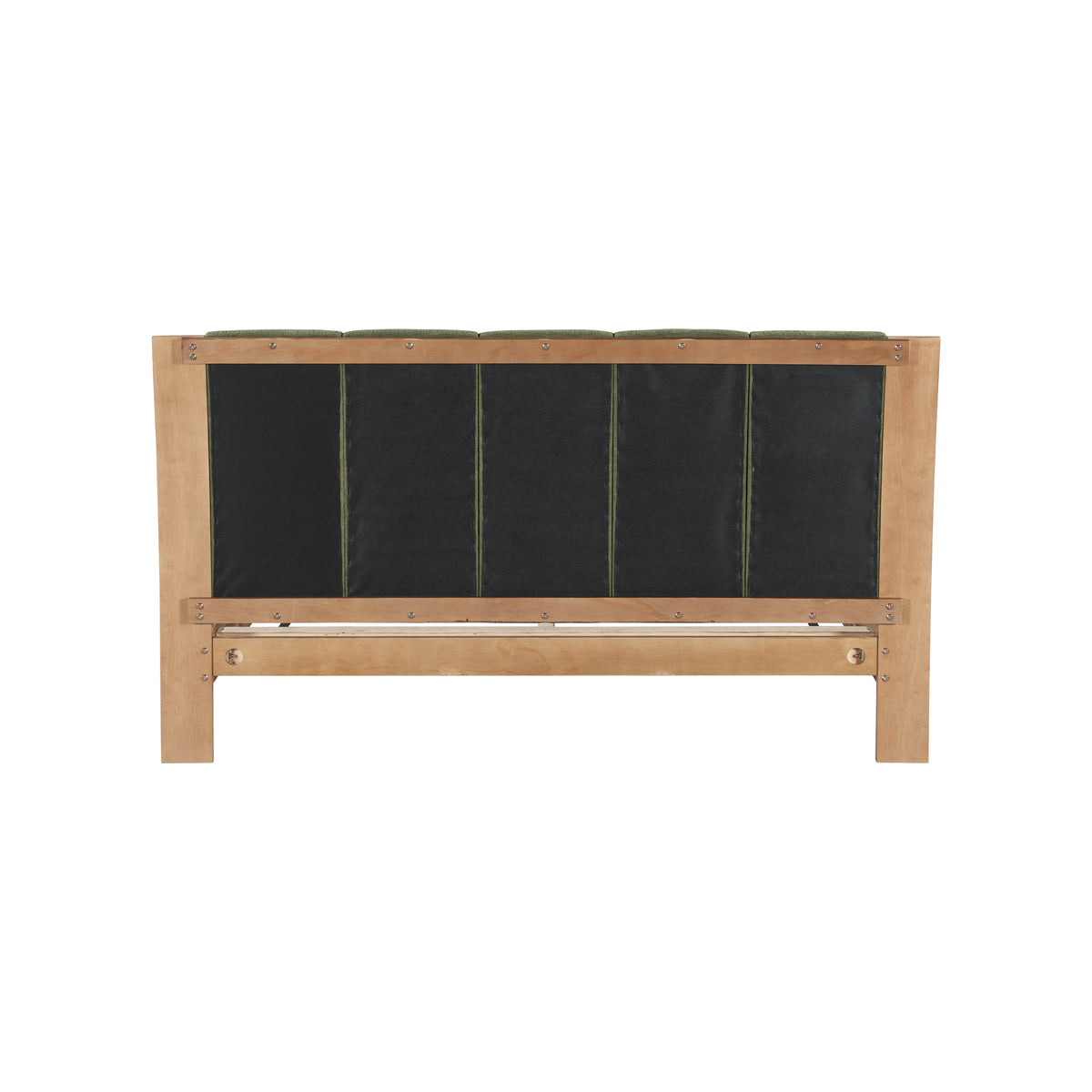 Premium Pine Wood Queen Bed Frame with Headboard