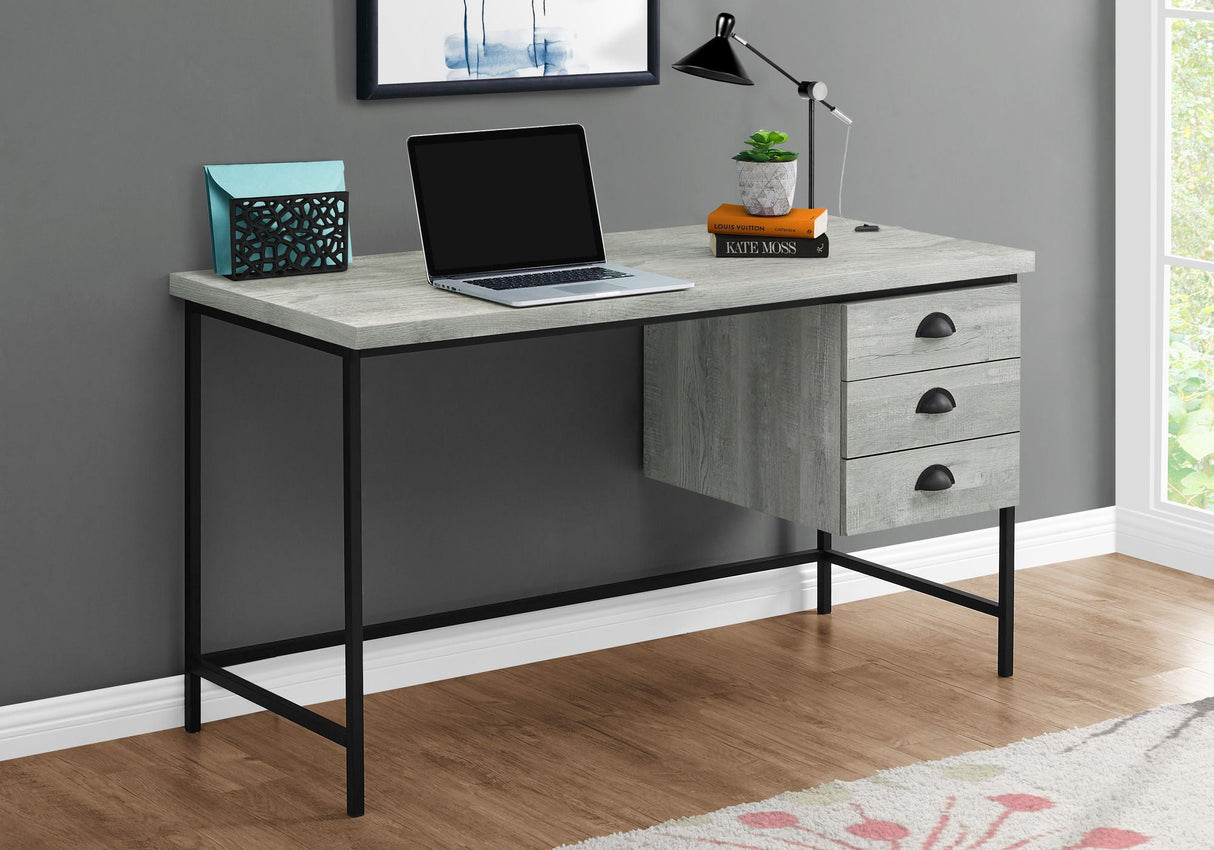 Computer Desk For Home Office, Laptop, 3 Storage Drawers, Contemporary & Moder - Best Buy Furniture