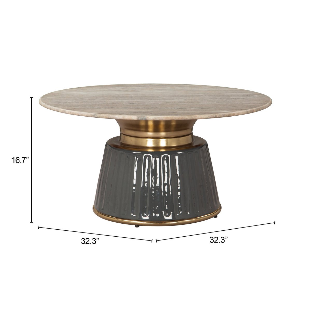 Zuo Modern Glasa Coffee Table
