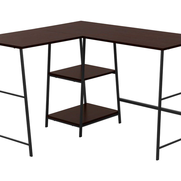 Computer Desk, Home Office, Corner, Storage Shelves, L Shape, Work, Laptop, Contemporary, Modern - Best Buy Furniture