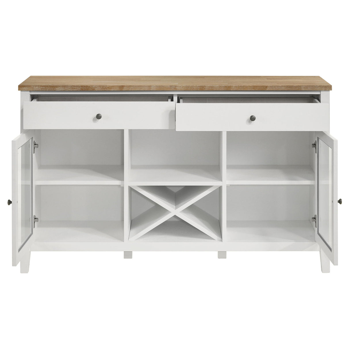 Prager - 2 Door Dining Sideboard - White