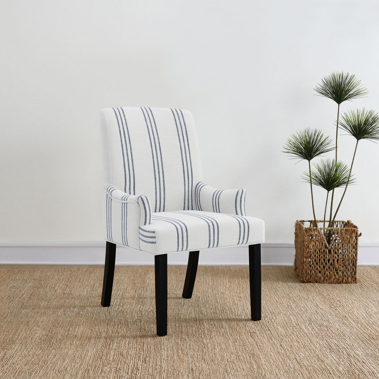 Draper - Upholstered Arm Chair - Beige