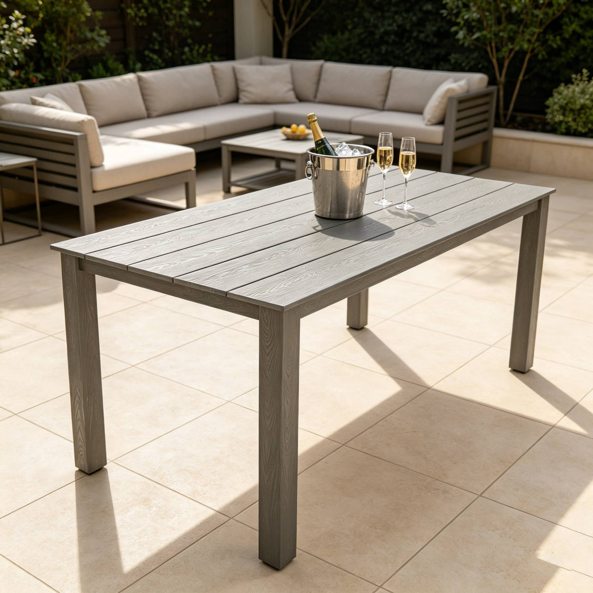 68.9-Inch Simple High-Quality Dining Table