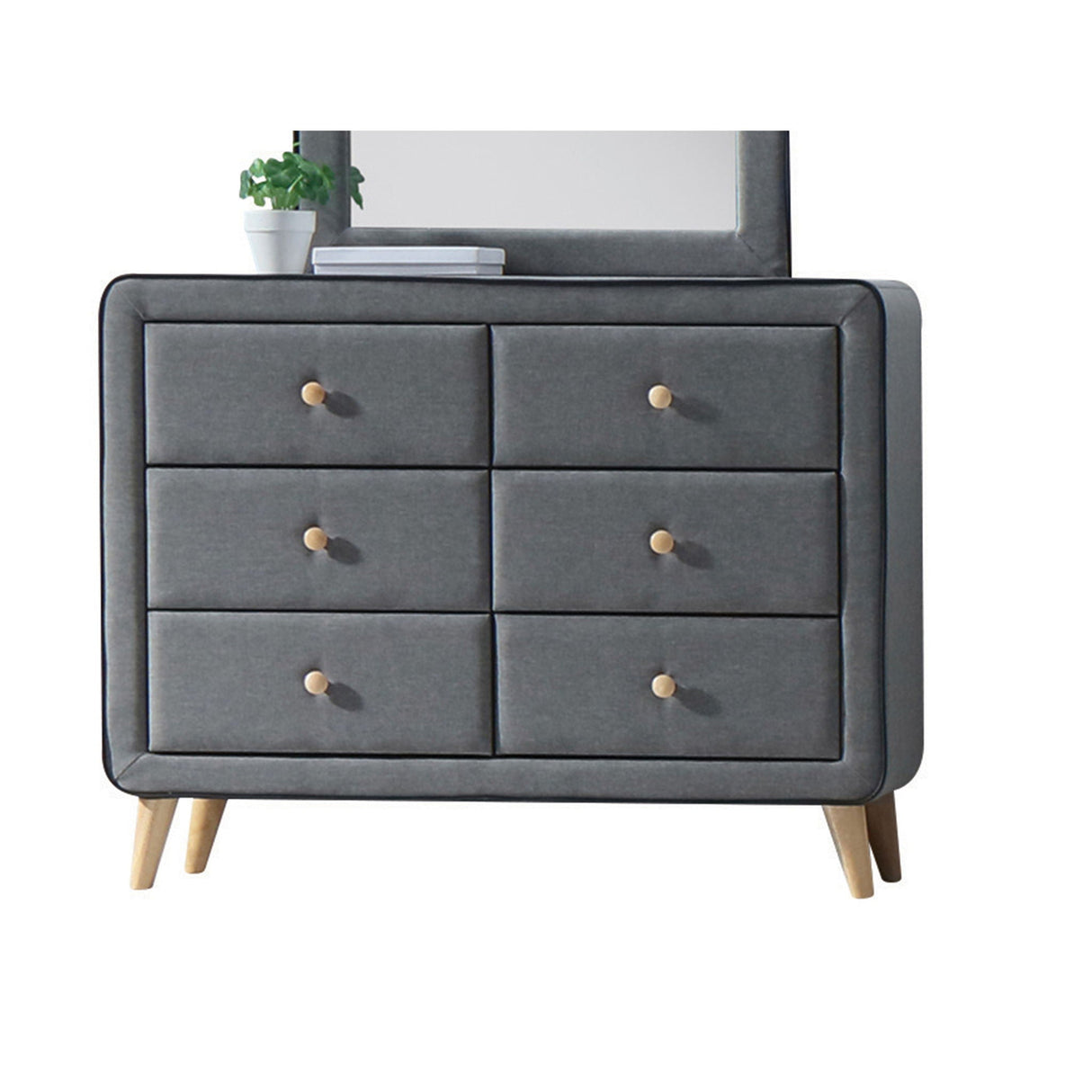 Valda - Dresser - Light Gray - Best Buy Furniture