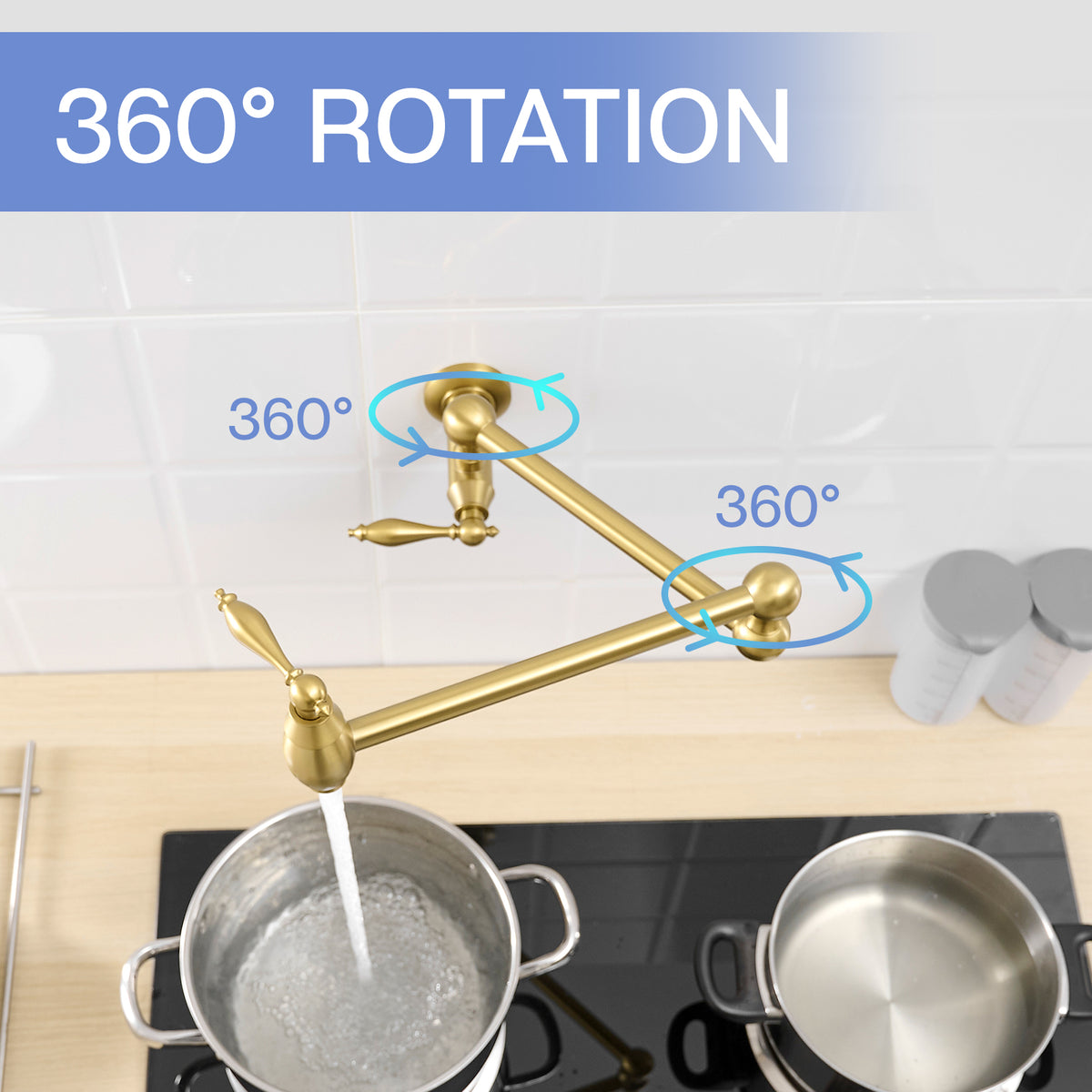 Pot Filler Wall Mount Commercial Pot Filler Faucet