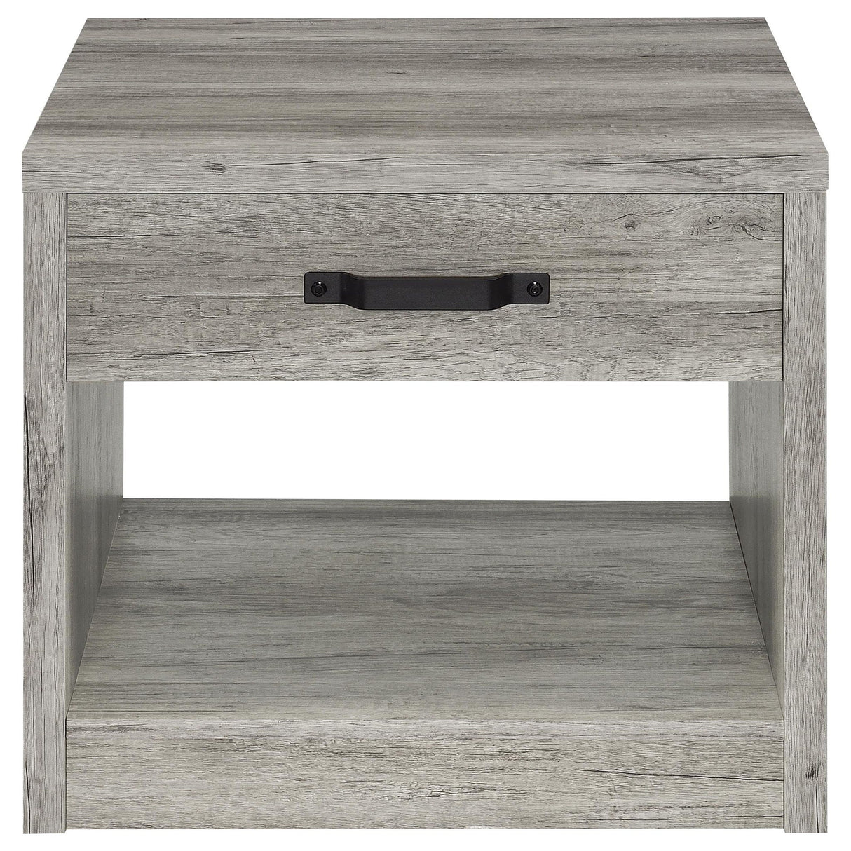 Nuberg - 1 Drawer Table - Gray