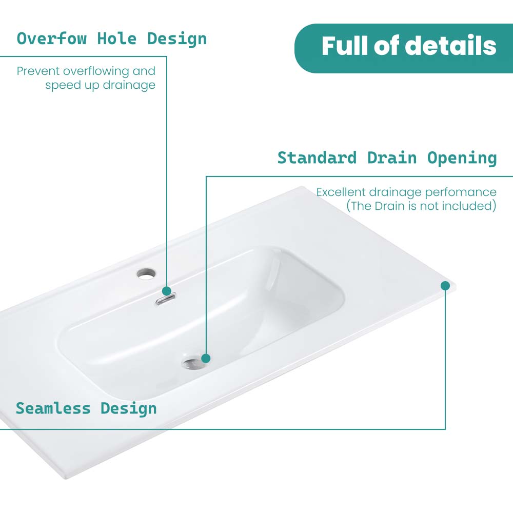 BB0936Y311 Integrated Sink by Abay Home