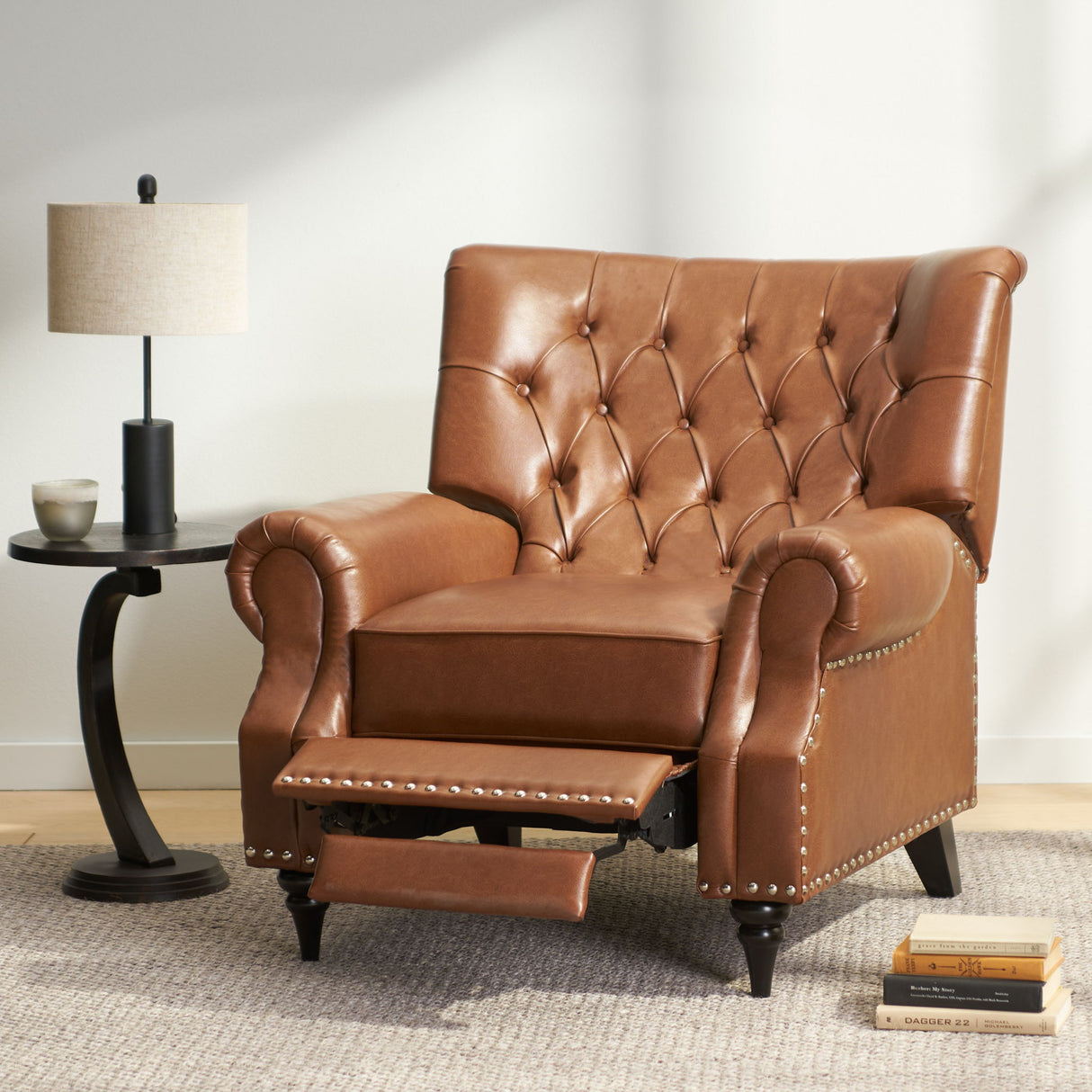 Classic Style Push Back Chair