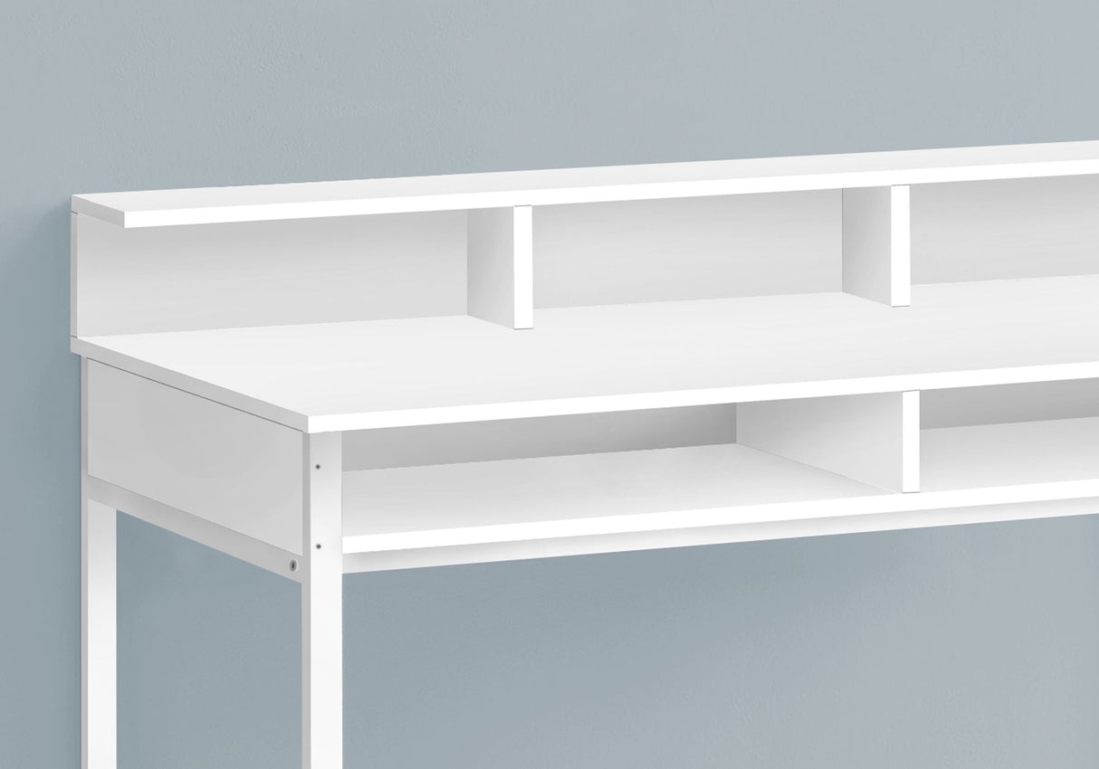 Computer Desk For Home Office, Standing, Storage Shelves, Laptop, Contemporary & Modern - Best Buy Furniture
