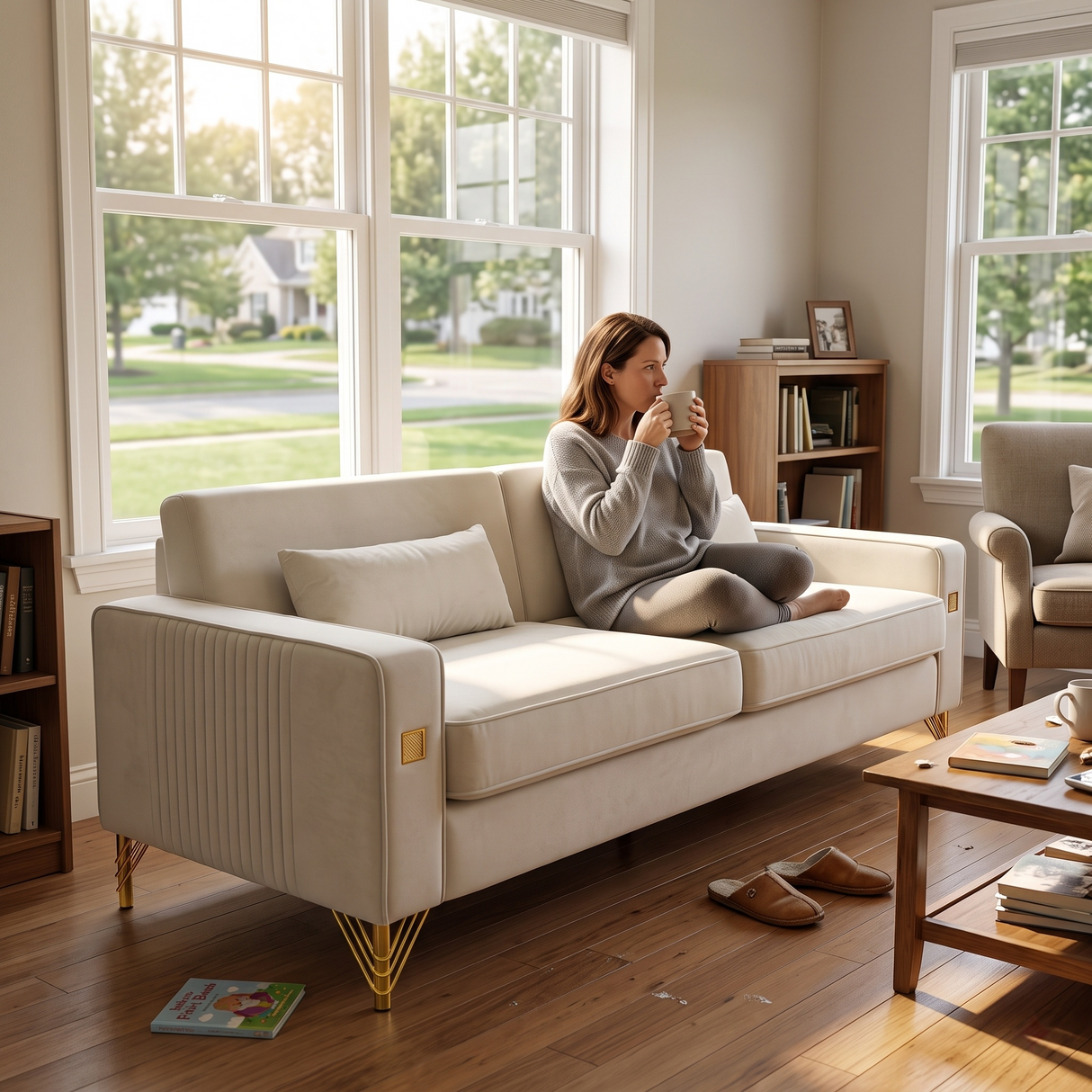 Modern FX-P18-BE Sofa