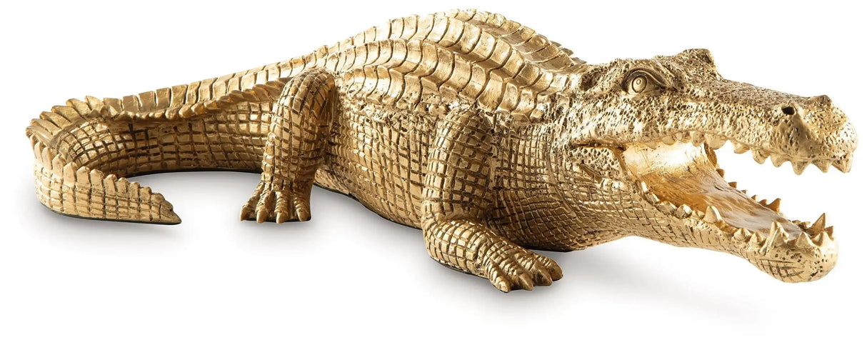 Lauretman - Sculpture - Antique Gold Finish - Best Buy Furniture