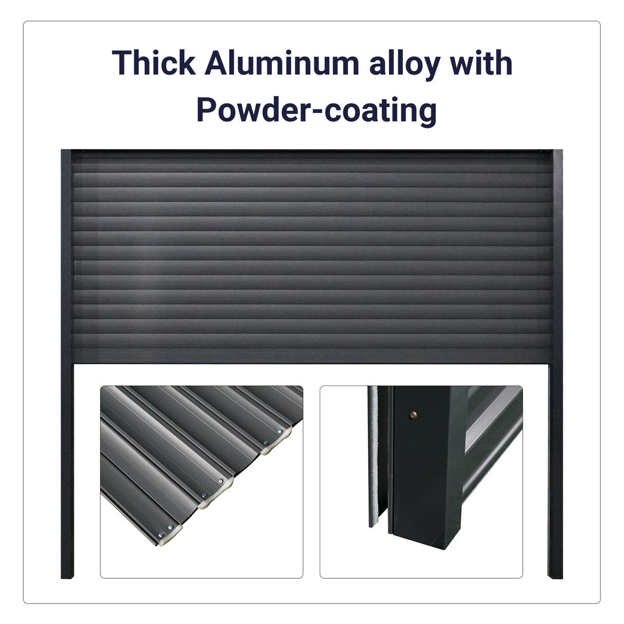 8.5' x 8.5' Motorized Roll-Up Door Kit