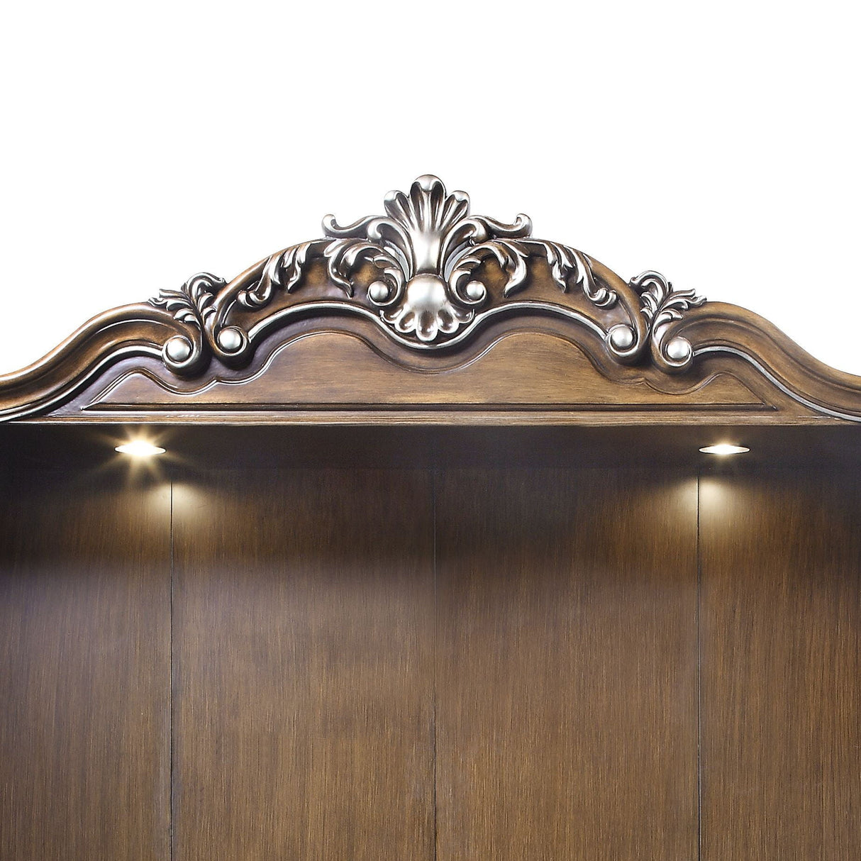 Latisha - Entertainment Center - Antique Oak - Best Buy Furniture
