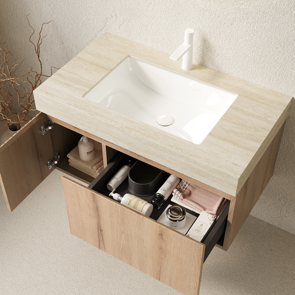 MURI 36" Bathroom Vanity & Sink