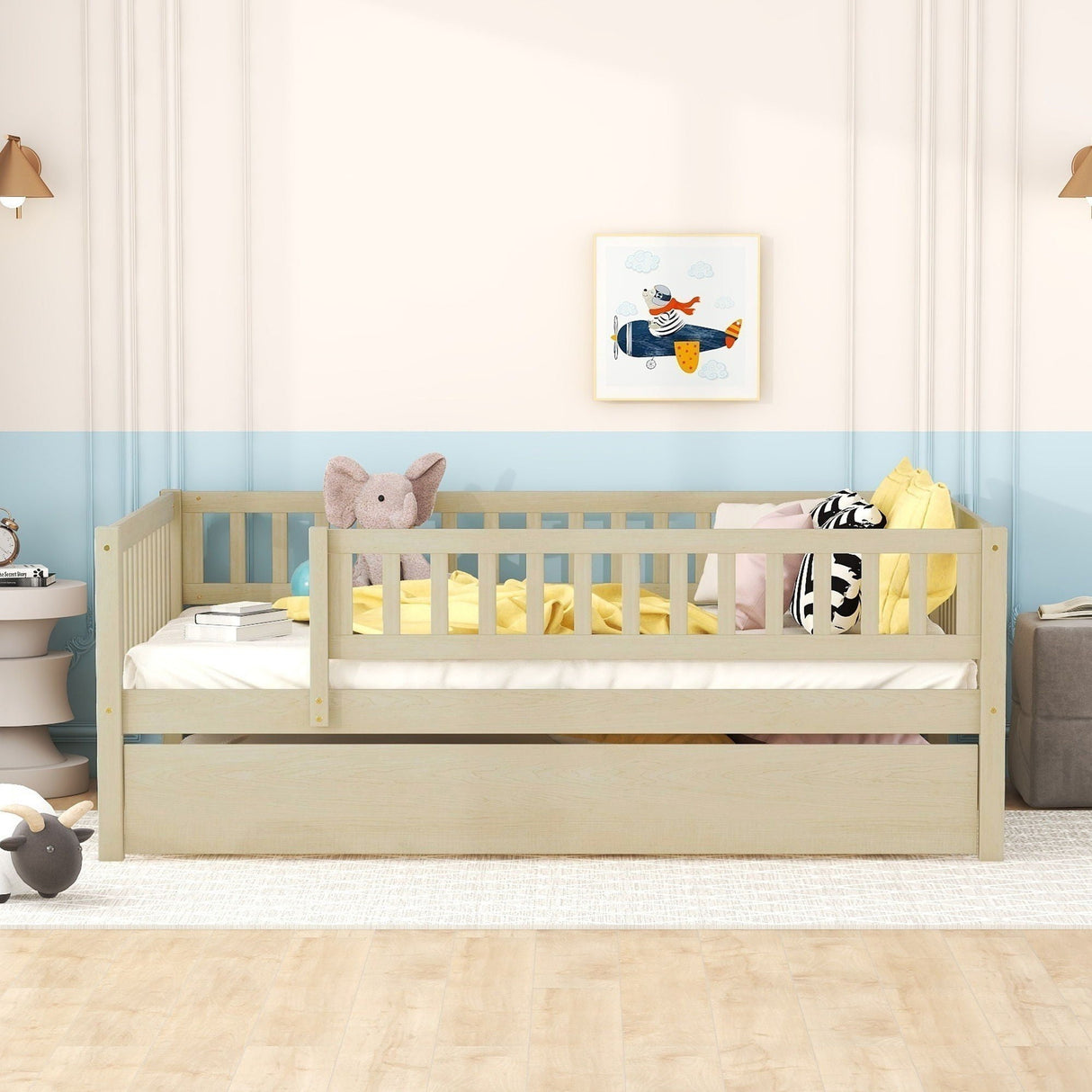 Multi Functional Wooden Daybed Bed