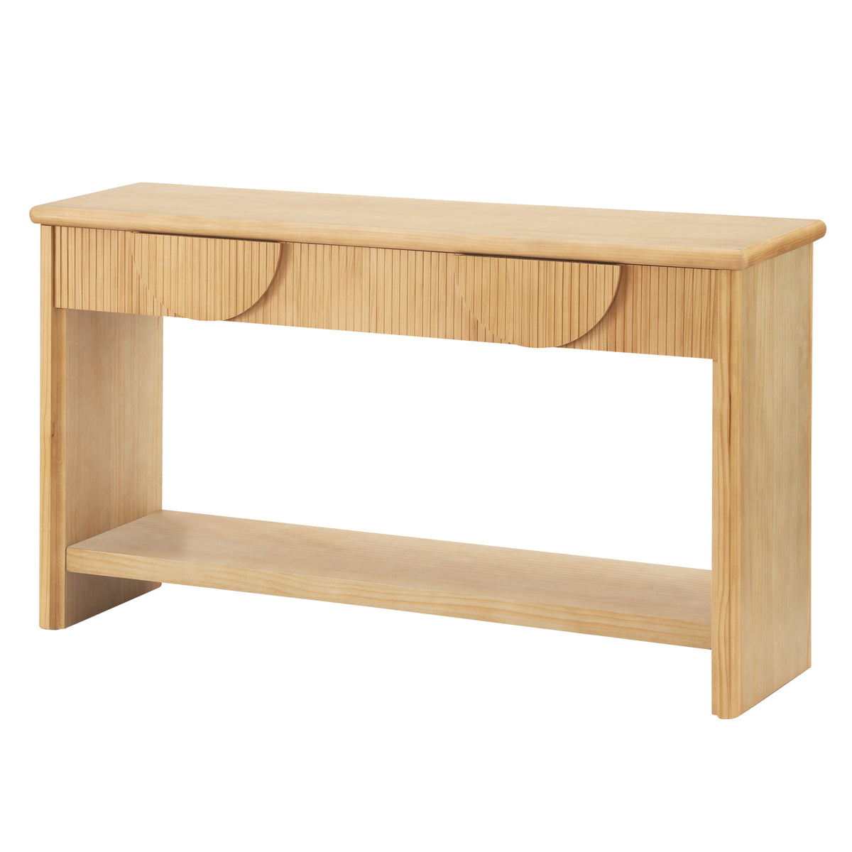 55" Fluted Console Table
