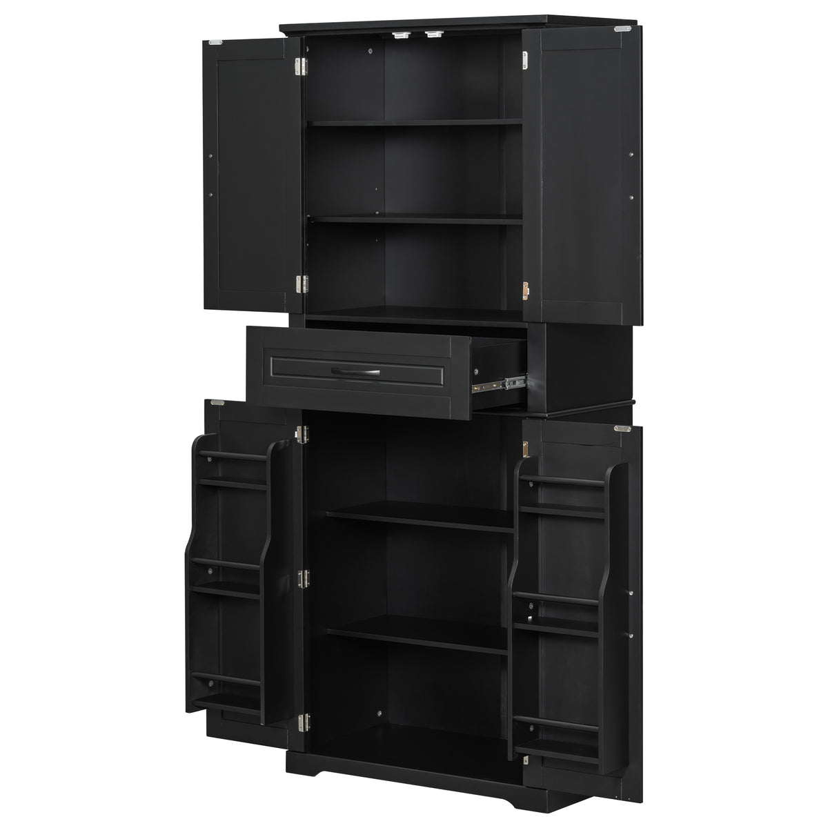 Bathroom Storage Cabinet with Multi-Functional Storage Space