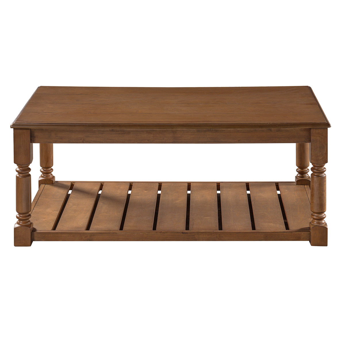 Vibe Haus Farmhouse Wooden Coffee Table