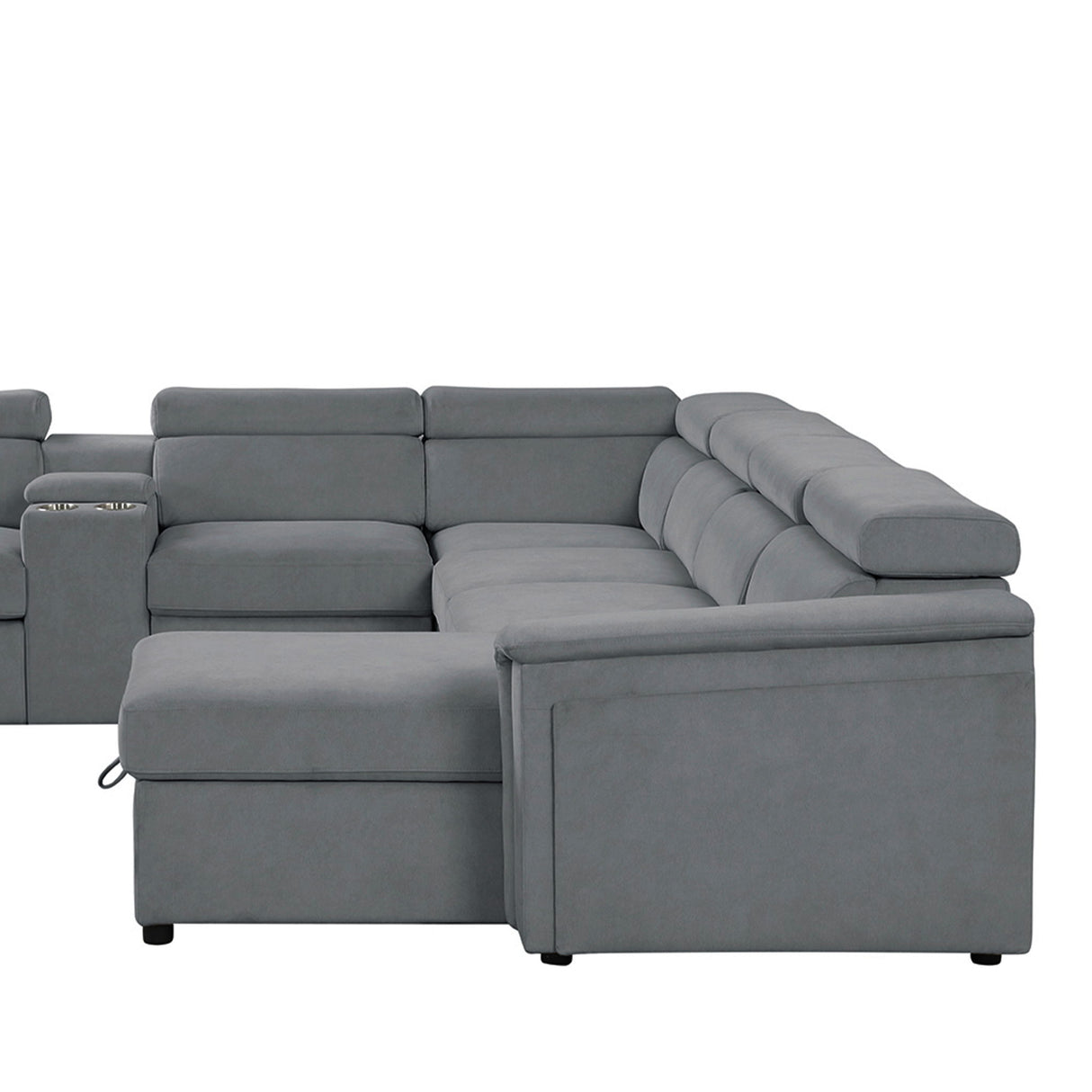 Harvey - Power Recliner Sleeper Sectional