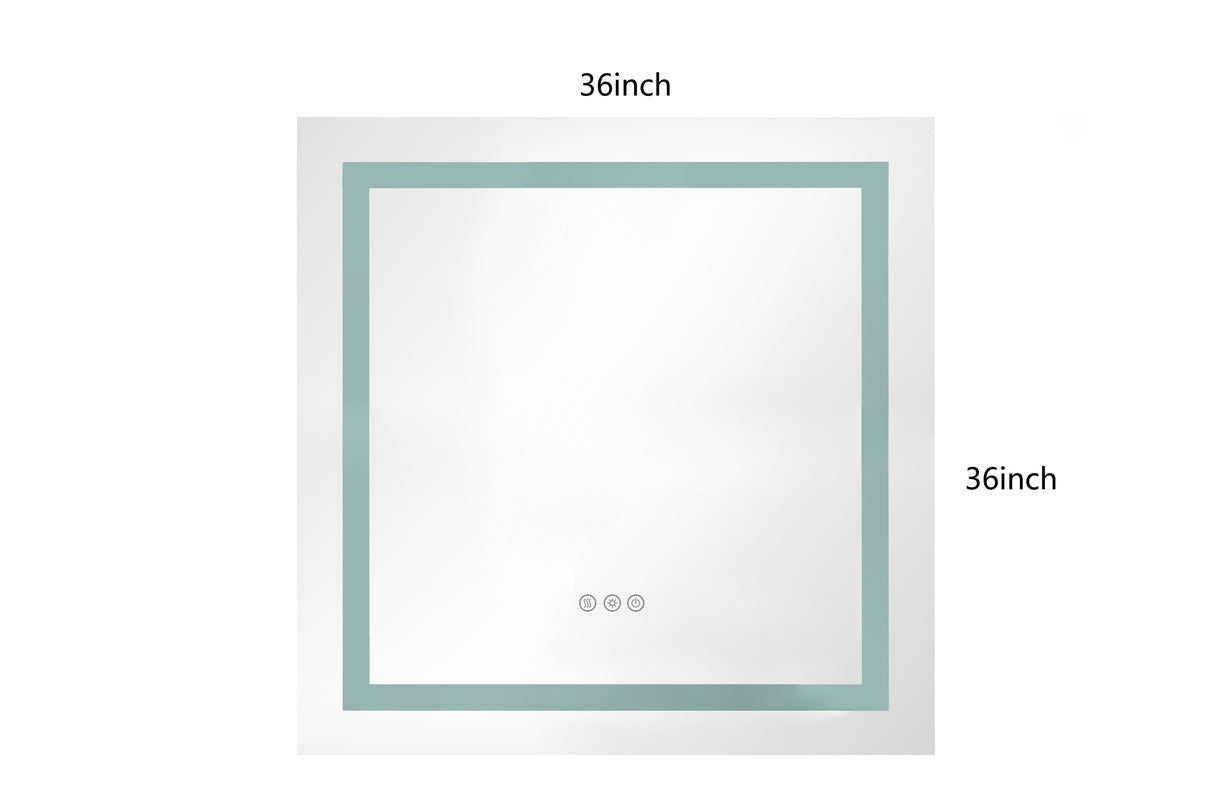 36 x 36 Inch LED Bathroom Mirror