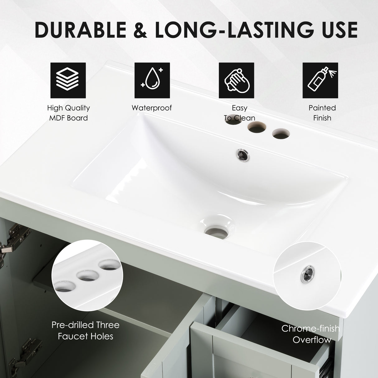 30" Bathroom Vanity
