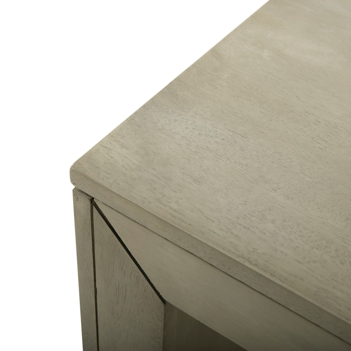 Acacia Wood Dining Bench, Grey+Taupe