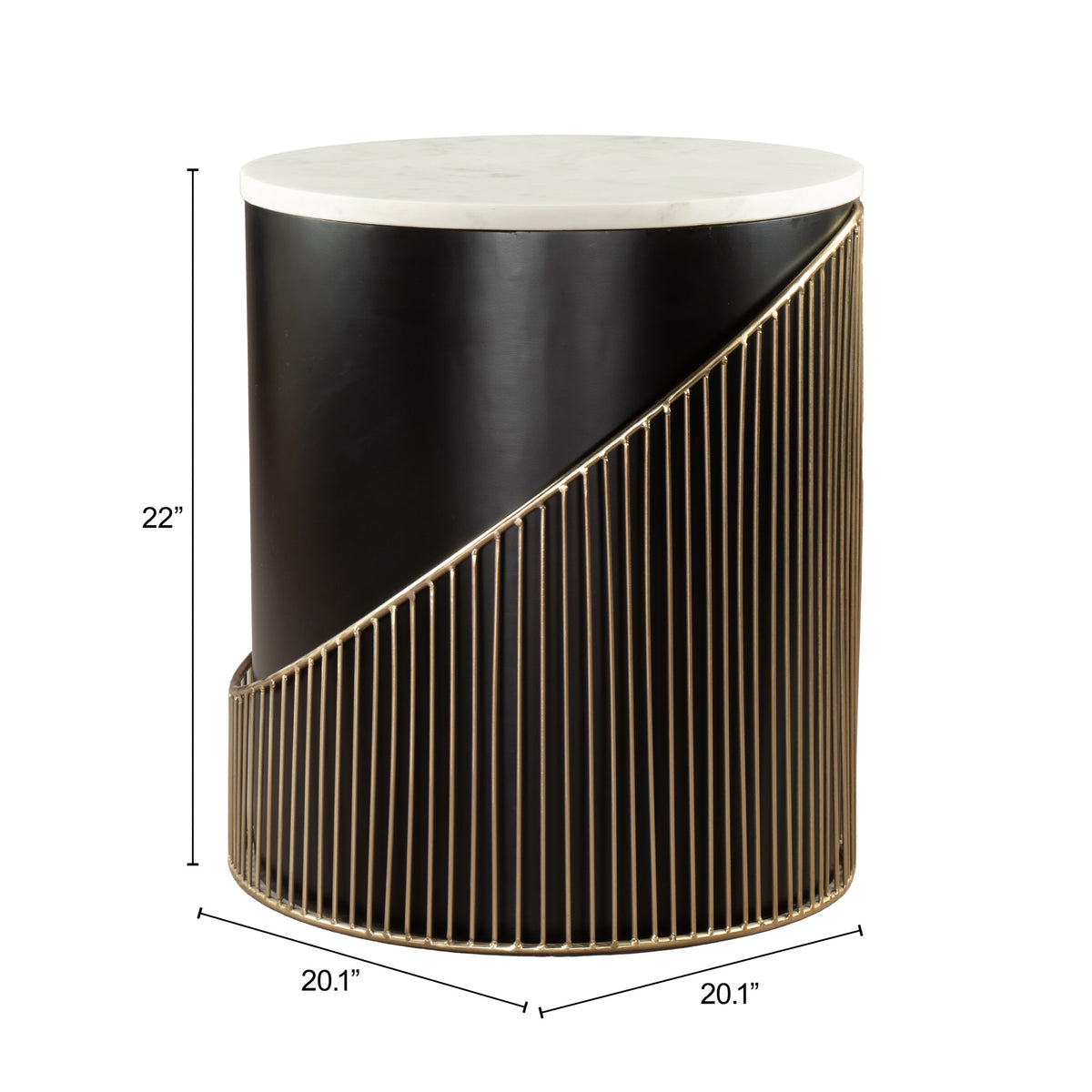 Zuo Modern Tova Side Table
