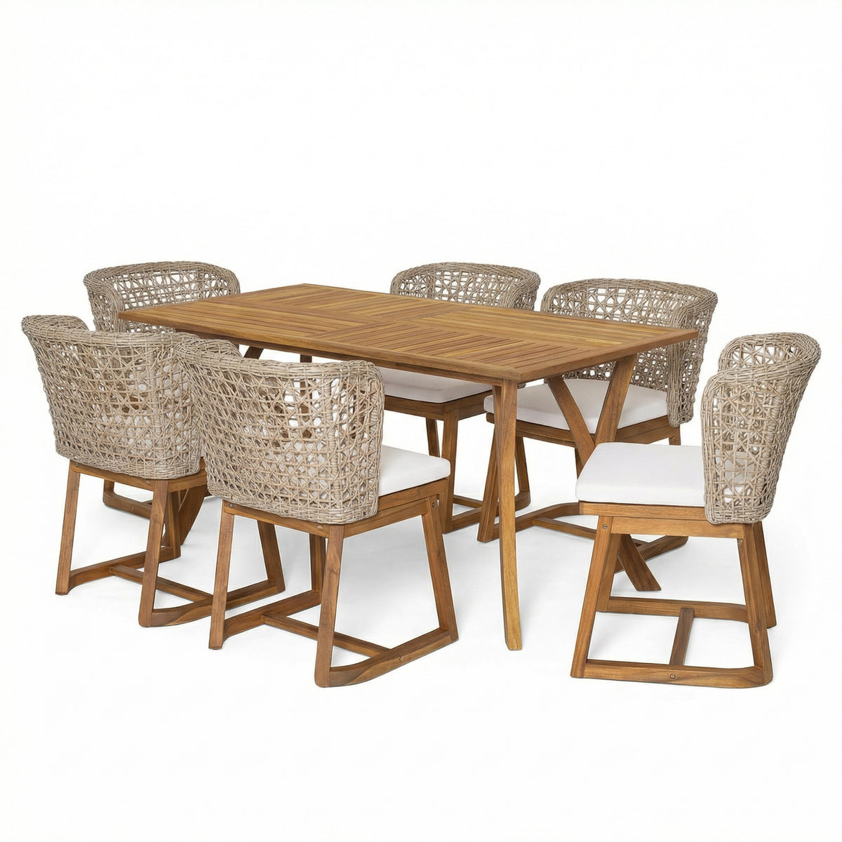 Outdoor 7-Piece Dining Set