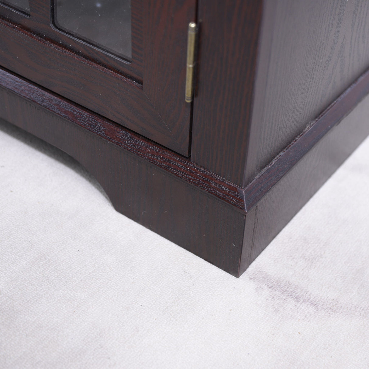 Spacious Sideboard With 3 Doors - Ox Blood Red
