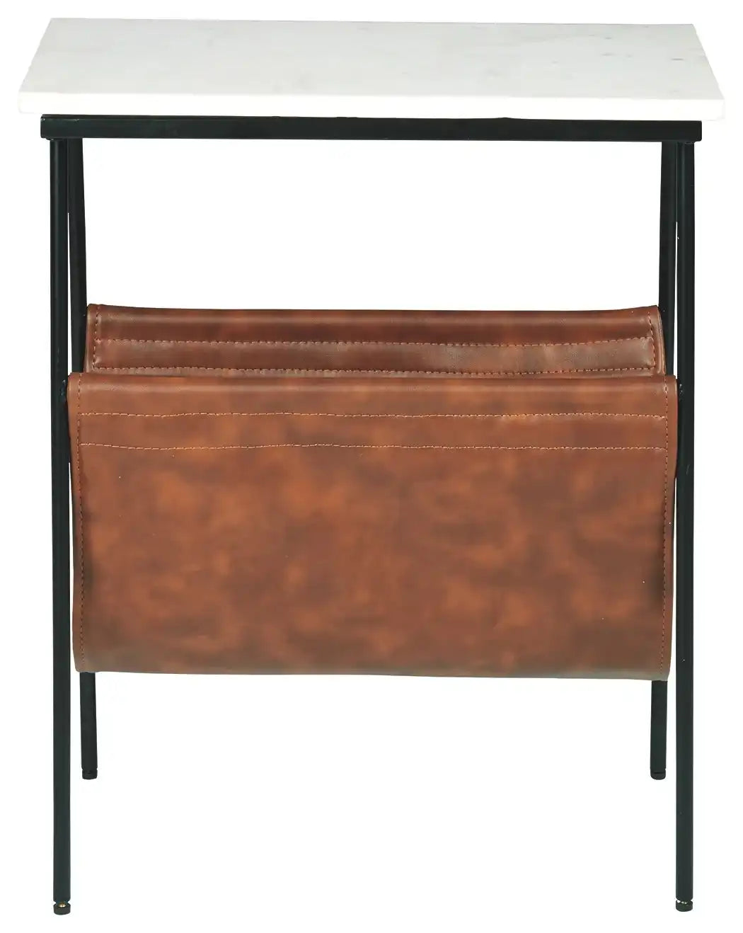 Etanbury - Accent Table - Brown / Black / White - Best Buy Furniture