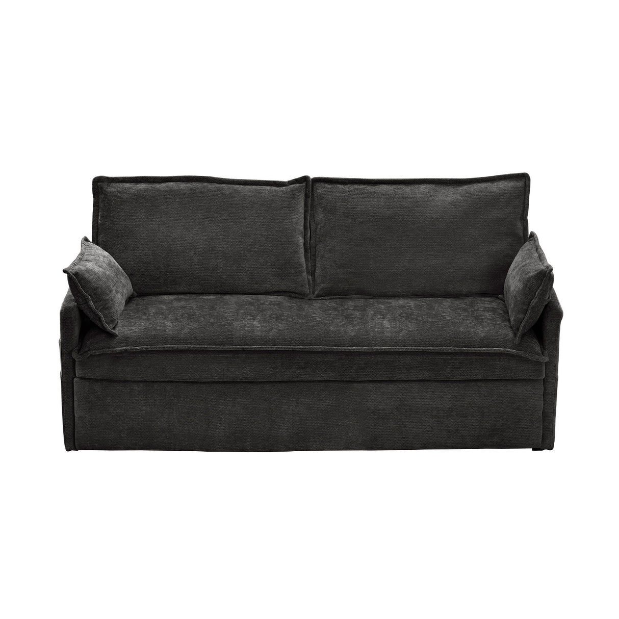 Pull Out Sofa Bed, Convertible Sleeper Sofa Couch, Side Storage, And USB / C - Type Charging Ports Chair