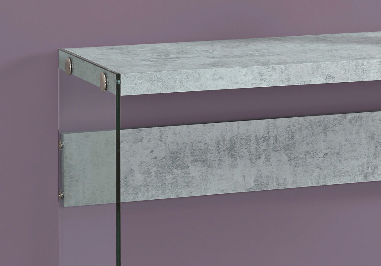 Accent Console Table For Entryway, Glossy Spacious Surface - Best Buy Furniture