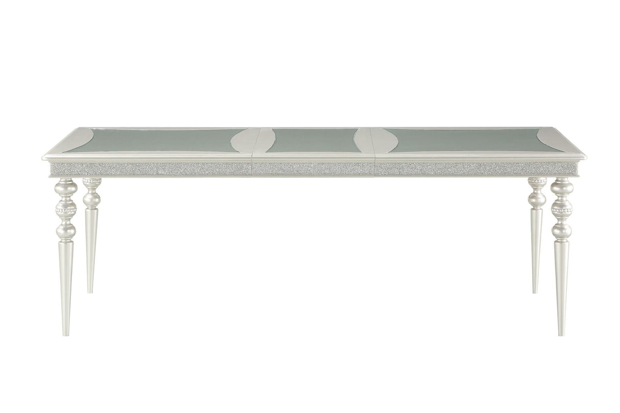 Maverick - Dining Table - Silver - Best Buy Furniture