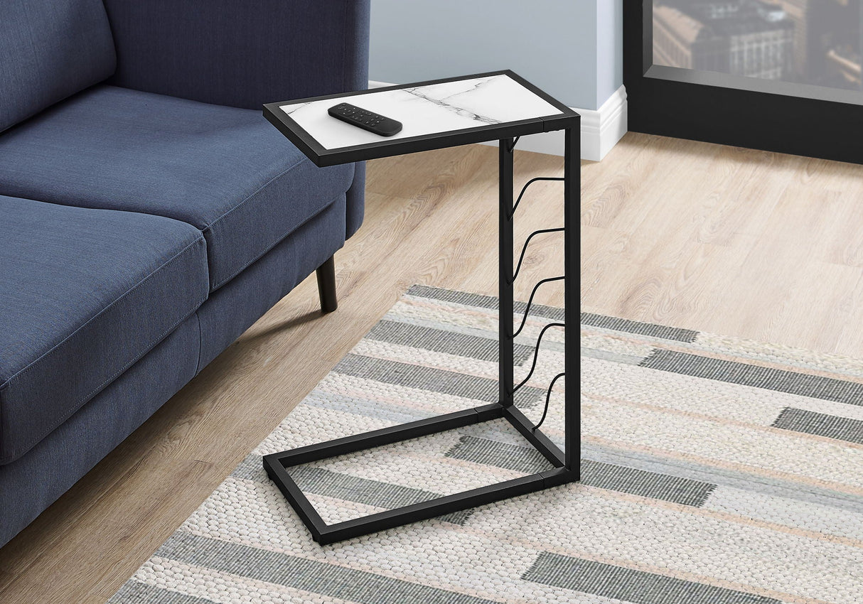 Accent Table, C - Shaped, Contemporary & Modern Convenient Design - Best Buy Furniture