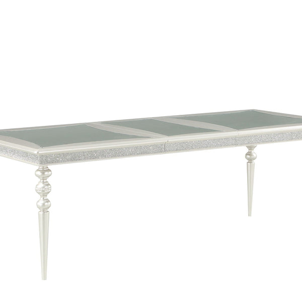 Maverick - Dining Table - Silver - Best Buy Furniture