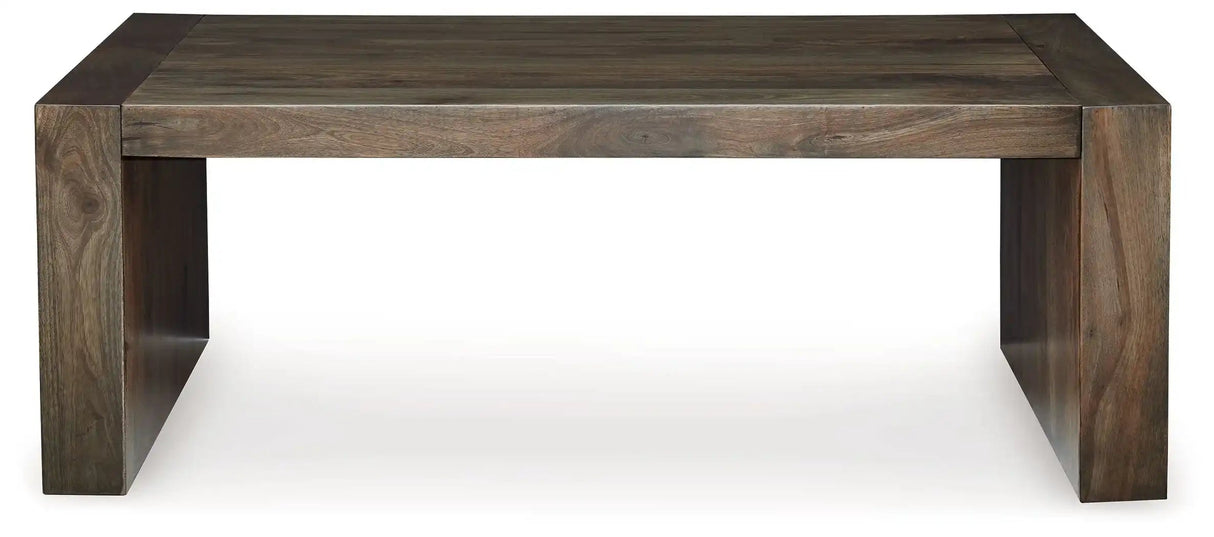 Dreggan - Rectangular Cocktail Table - Brown - Best Buy Furniture