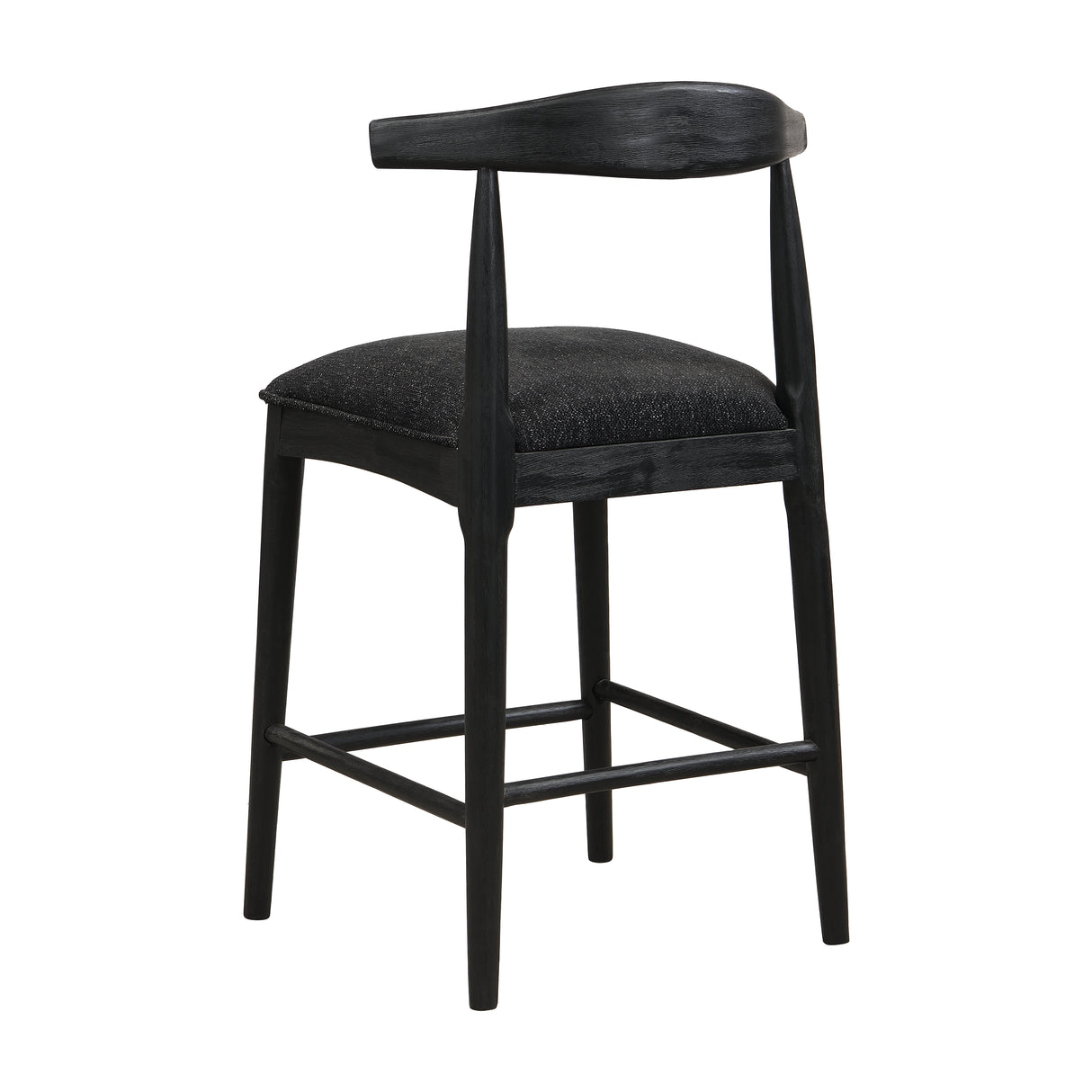 Counter Stool in Fabric Upholstery