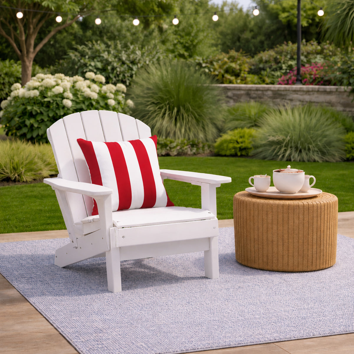 2 Pack Outdoor Lumbar Pillow Covers