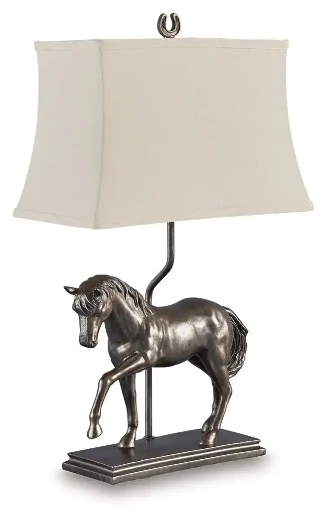 Sandorman - Poly Table Lamp - Bronze Finish - Best Buy Furniture