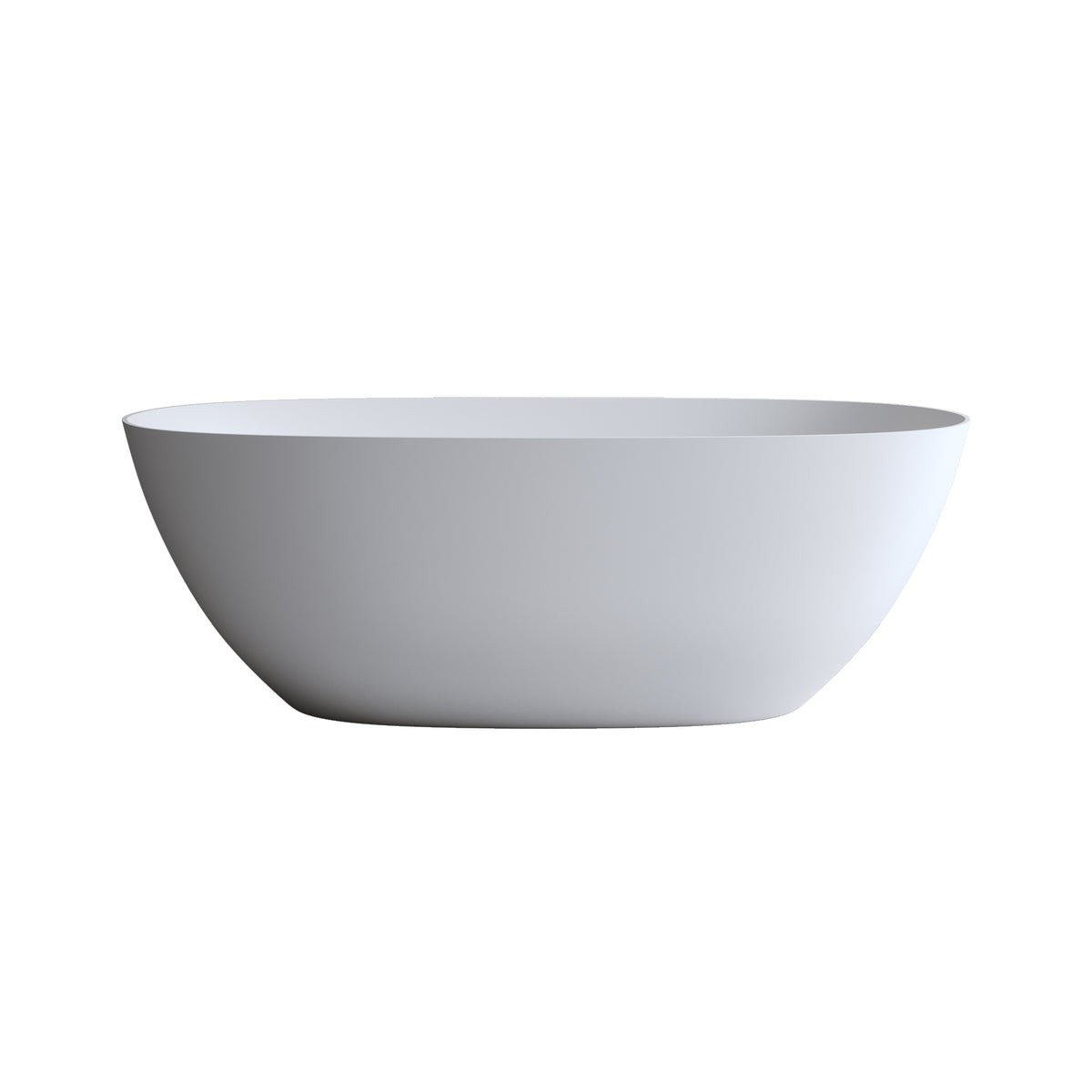 57" Solid Surface Matte Tub