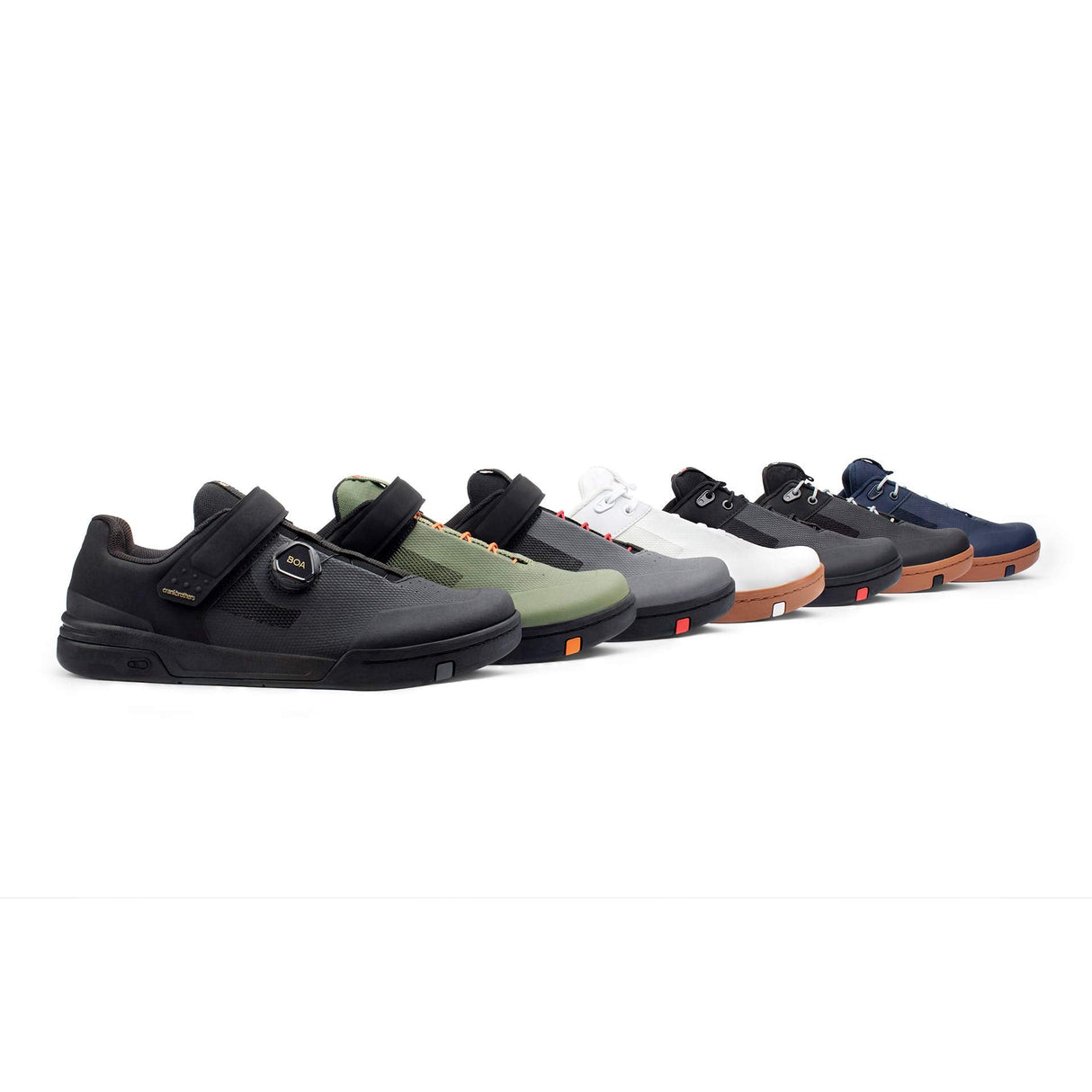 Crankbrothers Stamp Lace MTB Shoes - Black/Silver