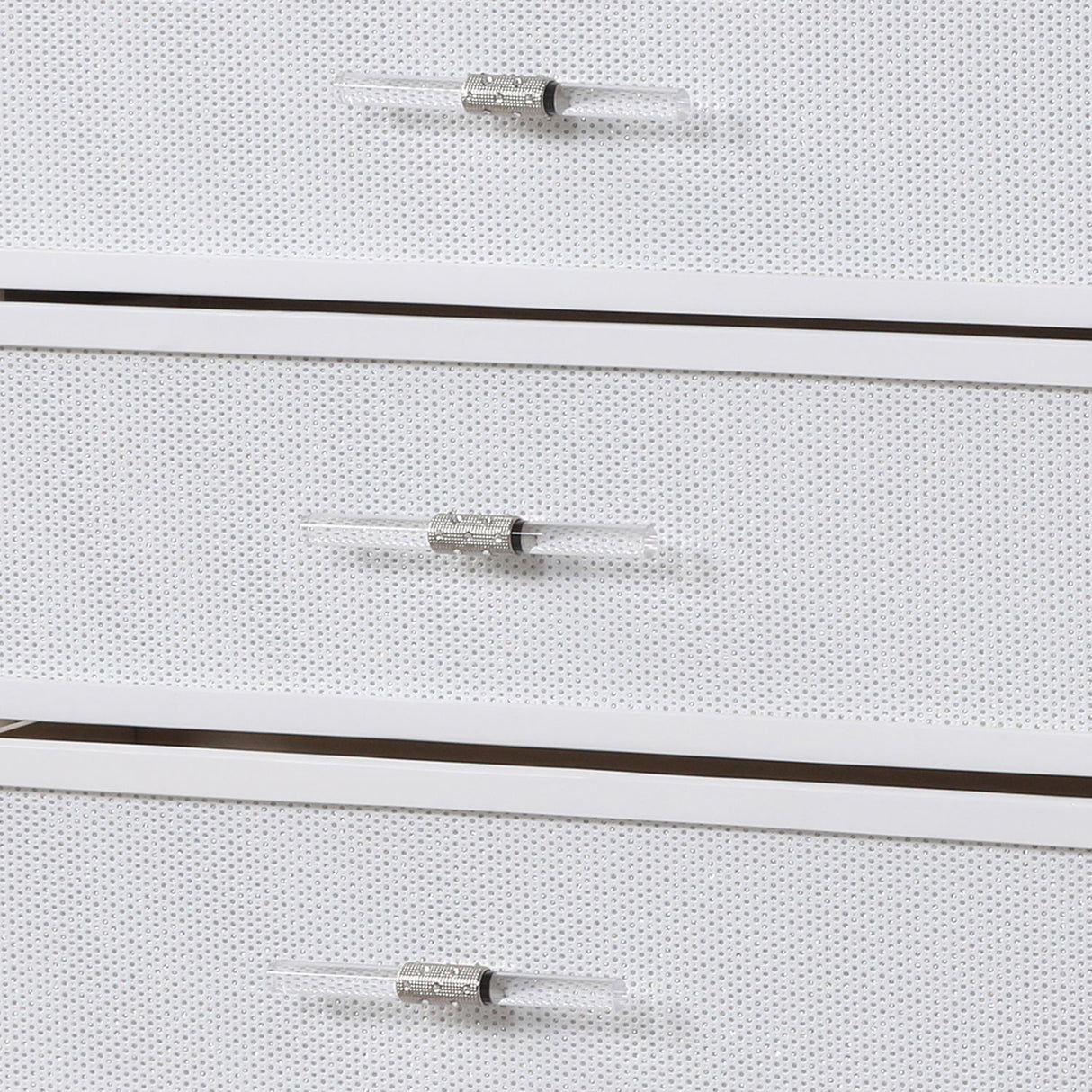 Opium - 5 Drawer Chest - White