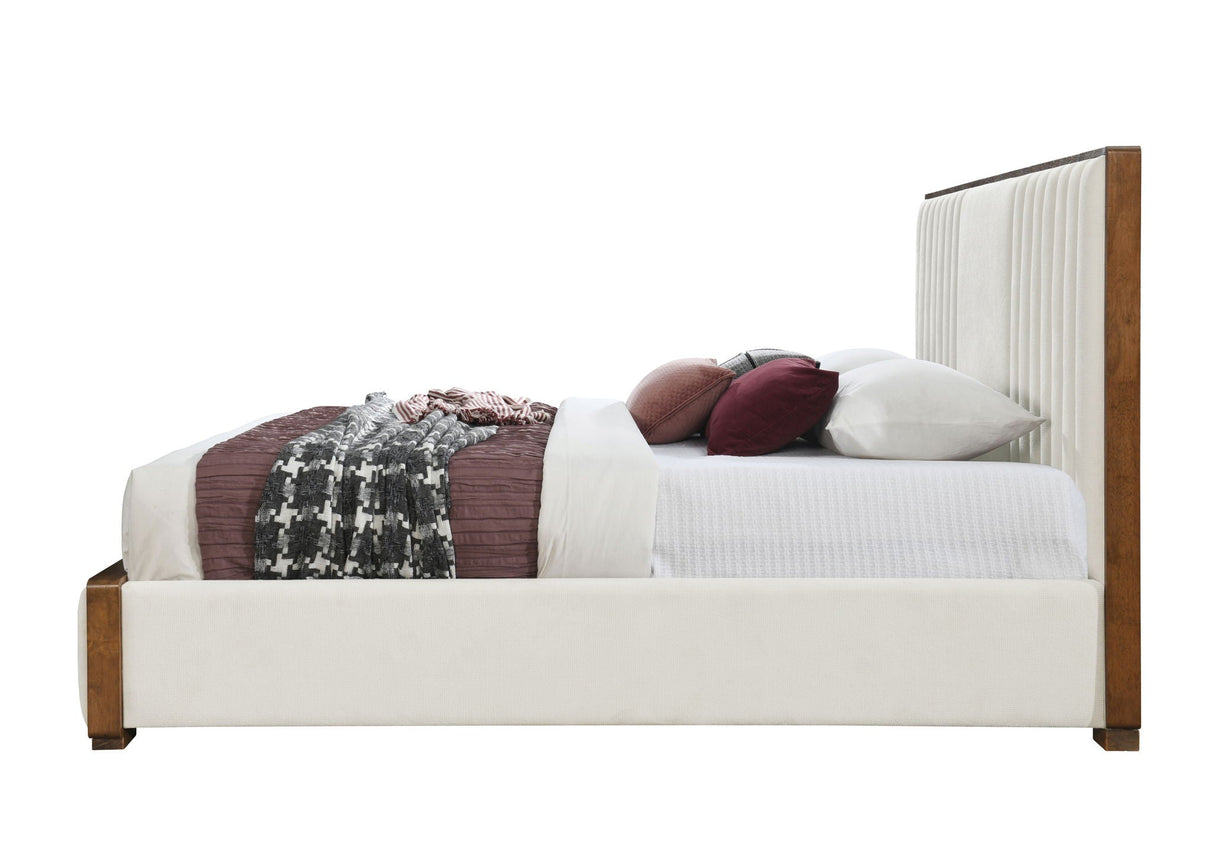 Kaleea - Queen Bed - Beige - Best Buy Furniture