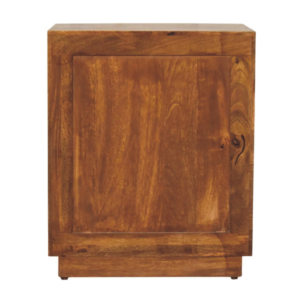 Solid Wood Milan Fluted Bedside Cabinet