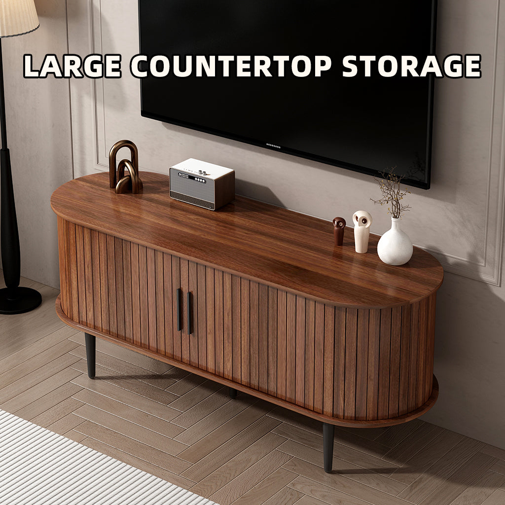 47" Modern TV Console Table with Storage Compartment