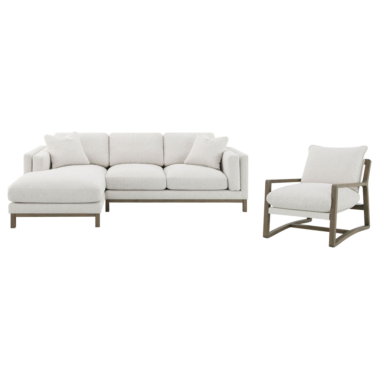 O'Brien - Sectional Sofa With Left Chaise - Sand